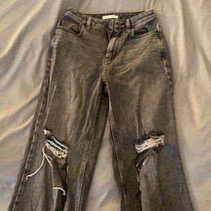 Pacsun Washed Black 90s Boyfriend Jeans